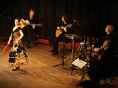 Das Quartett Spanish Colours und Renate Pomp