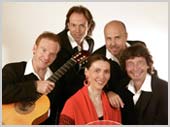 Das Quartett Spanish Colours und Renate Pomp